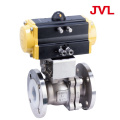 316 Corrosion-resistant fluorine lined pneumatic ball valve